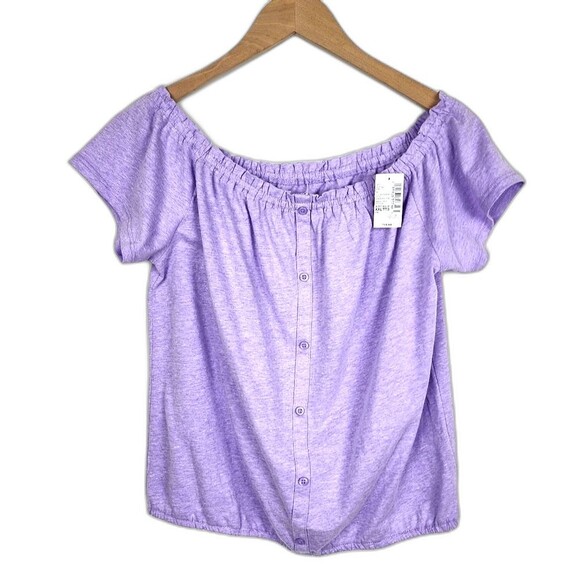 The Children's Place Violet Short Sleeve Off Shoulder Top Girls Size XXL (16) - Picture 1 of 16